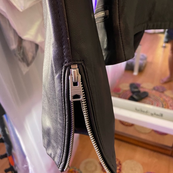 All Saints Bales Biker Jacket - Picture 8 of 10